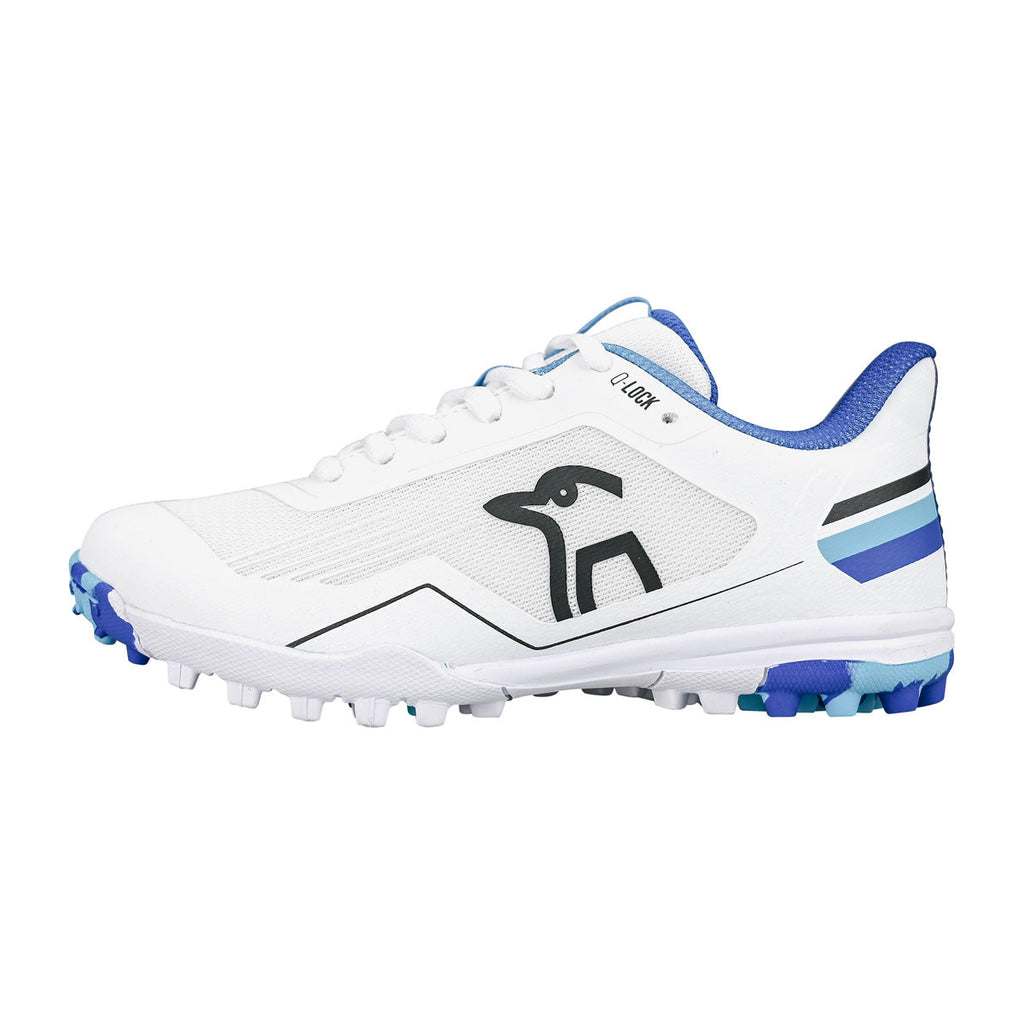 Kookaburra KC 5.0 Rubber Cricket Shoes - Junior Blue/Sky — 3R2527-KC5.0-Blue-Outside