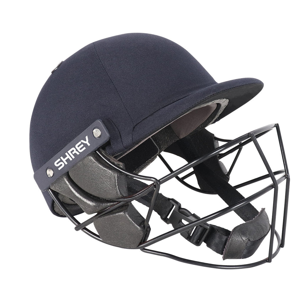 Shrey Armor Junior Cricket Helmet — product photograph, view 15 (navy)