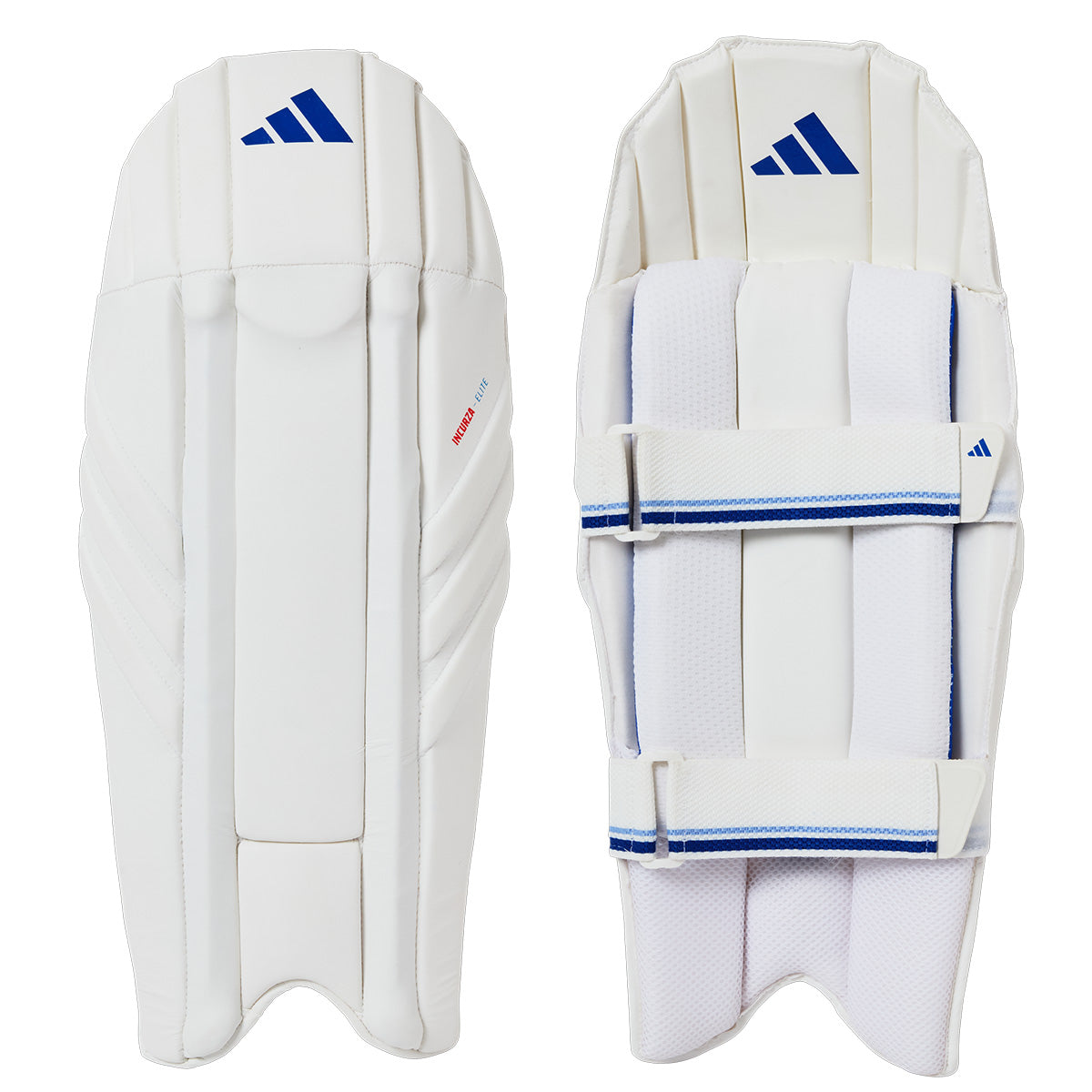 Adidas Incurza Control Elite Wicketkeeping Pads — product photograph, view 1