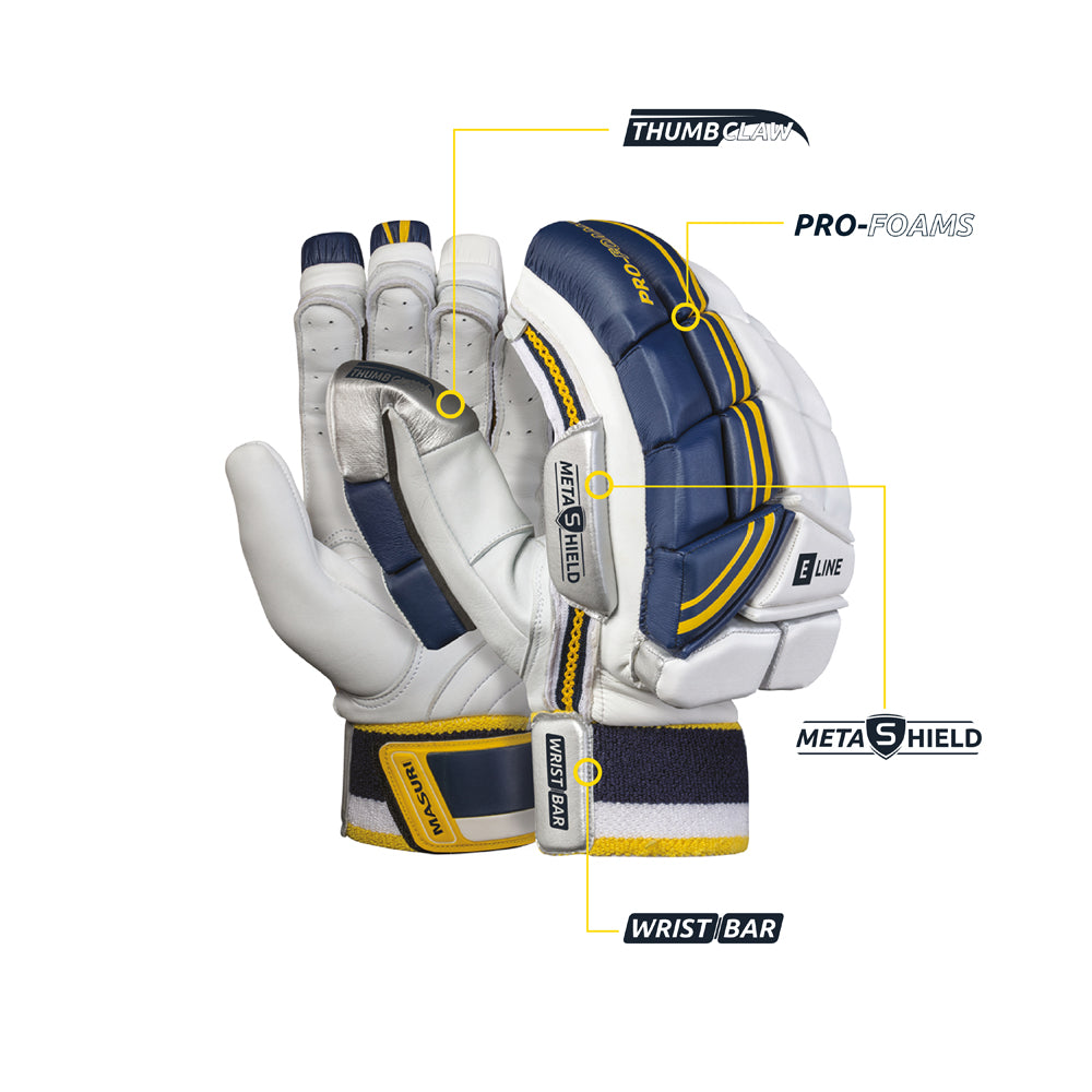 masuri e line batting gloves 2026