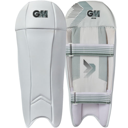Gunn & Moore 606 Wicketkeeping Pads 2026 front and back