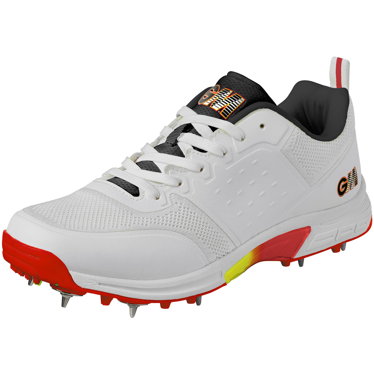 Gunn & Moore Rival Spike Junior Cricket Shoe 2026 white red black