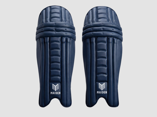 Maiden Girls' Cricket Batting Pads - Blue (Ages 8-16)