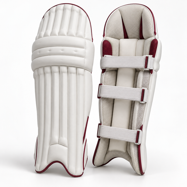 Maiden Women's Cricket Batting Pads - White